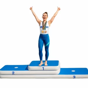 Podio Multiusos Inflable Airtrack Competencias Gimnasia